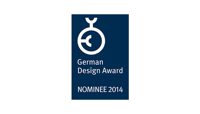 Nominierung für den German Design Award 2014